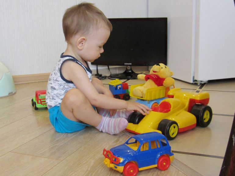 Илюшкины игрушки (1,5 года)
