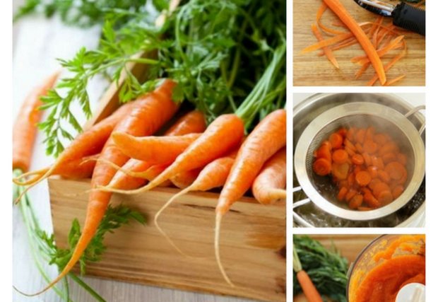 Морковное пюре