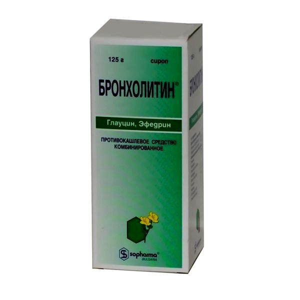 Бронхолитин противодействует бронхоспазмам, оказывая противокашлевое и антисептическое воздействие