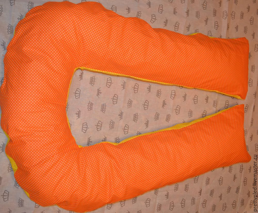 Шьем классическую подушку для беременных с чехлом, фото № 7