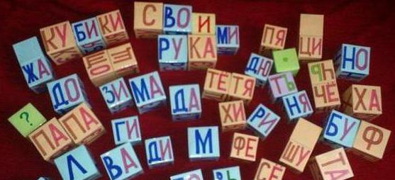 методика чтения по кубикам зайцева