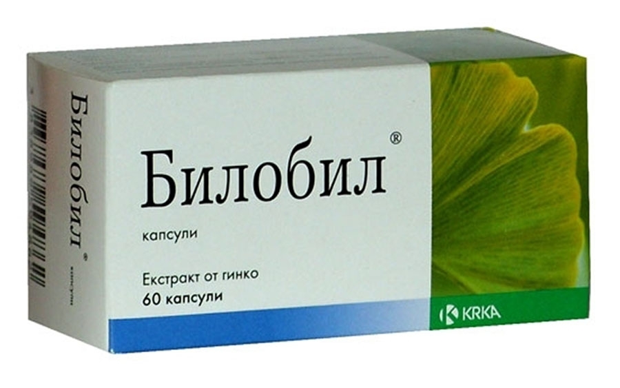 Билобил- растительный препарат для памяти