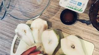 Запечённые груши и яблоки