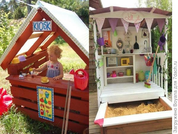 Песочницы для девочек. Фото с сайта ru.pinterest.com