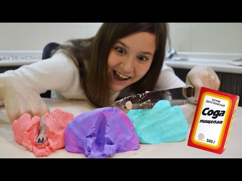 ШОК! КИНЕТИЧЕСКИЙ ПЕСОК ИЗ СОДЫ