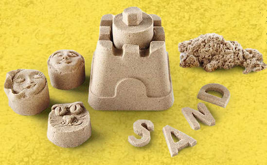 кинетический песок для развития детей