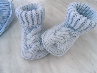 Пинетки с косами