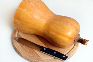 Основной ингредиент Целая тыква подготовленная для замораживания.