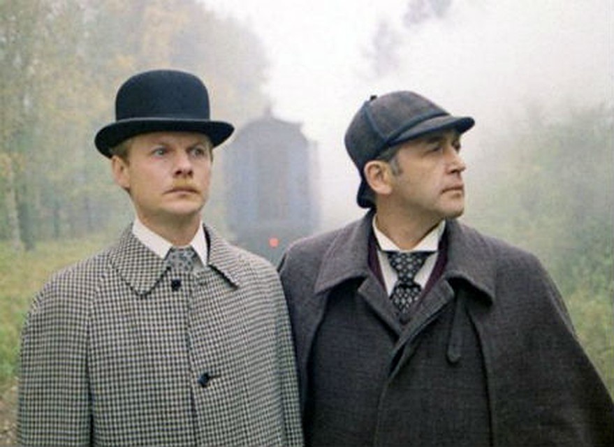 в советском сериале «Шерлок Холмс и доктор Ватсон» знаменитая фраза тоже присутствует 