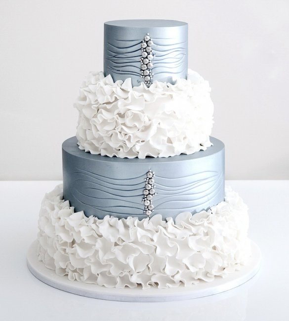 Торт на стальную свадьбу