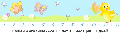 Дочке полтора года!!! Это вполне круглая дата! Ее определенно стоит отметить!!! ;-))