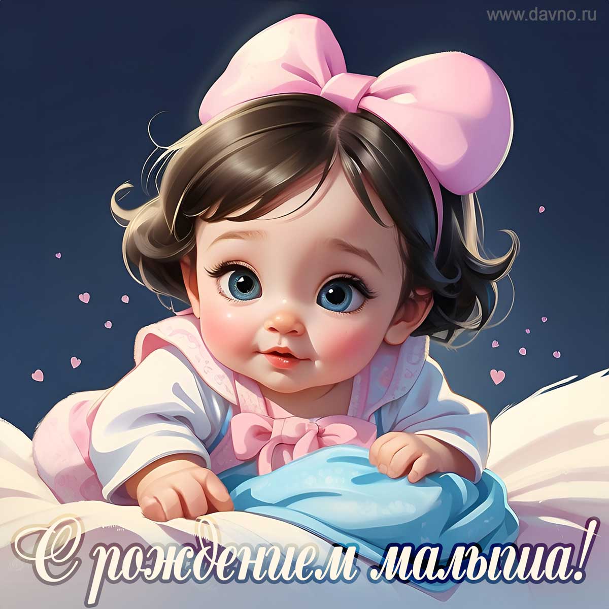 С рождением дочки! Счастья и здоровья вашей малышке!