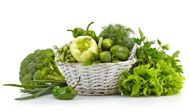 Выбор стоит делать в пользу овощей зеленого цвета, поскольку в них содержится минимальное количество глюкозы