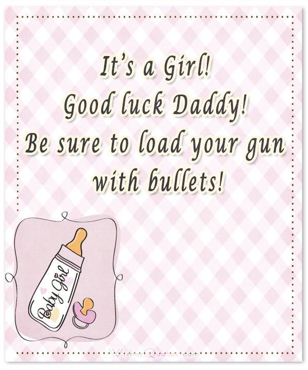 Newborn Baby Girl Card
